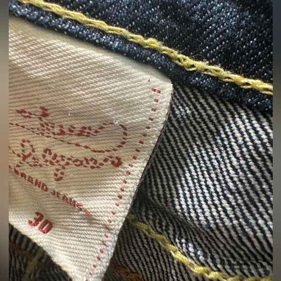 Authentic y2k Sexy True Religion Denim Jeans - Picture 7 of 7